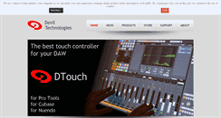 Desktop Screenshot of deviltechnologies.com